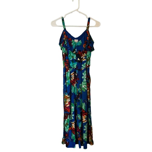 Cupio XS Jumpsuit Romper Wide Leg Cold Shoulder - Picture 2 of 6